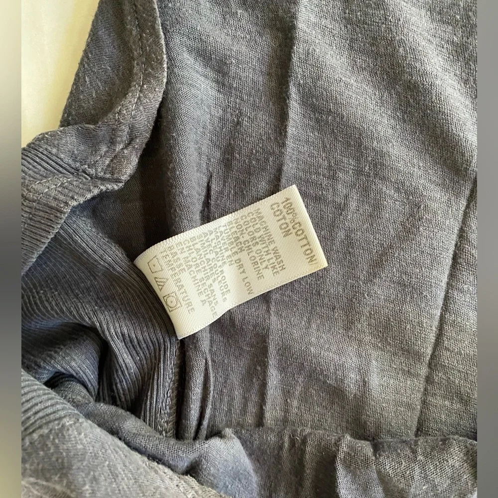 Standard James Perse navy blue sheer slub side Size 2 - Picture 6 of 14